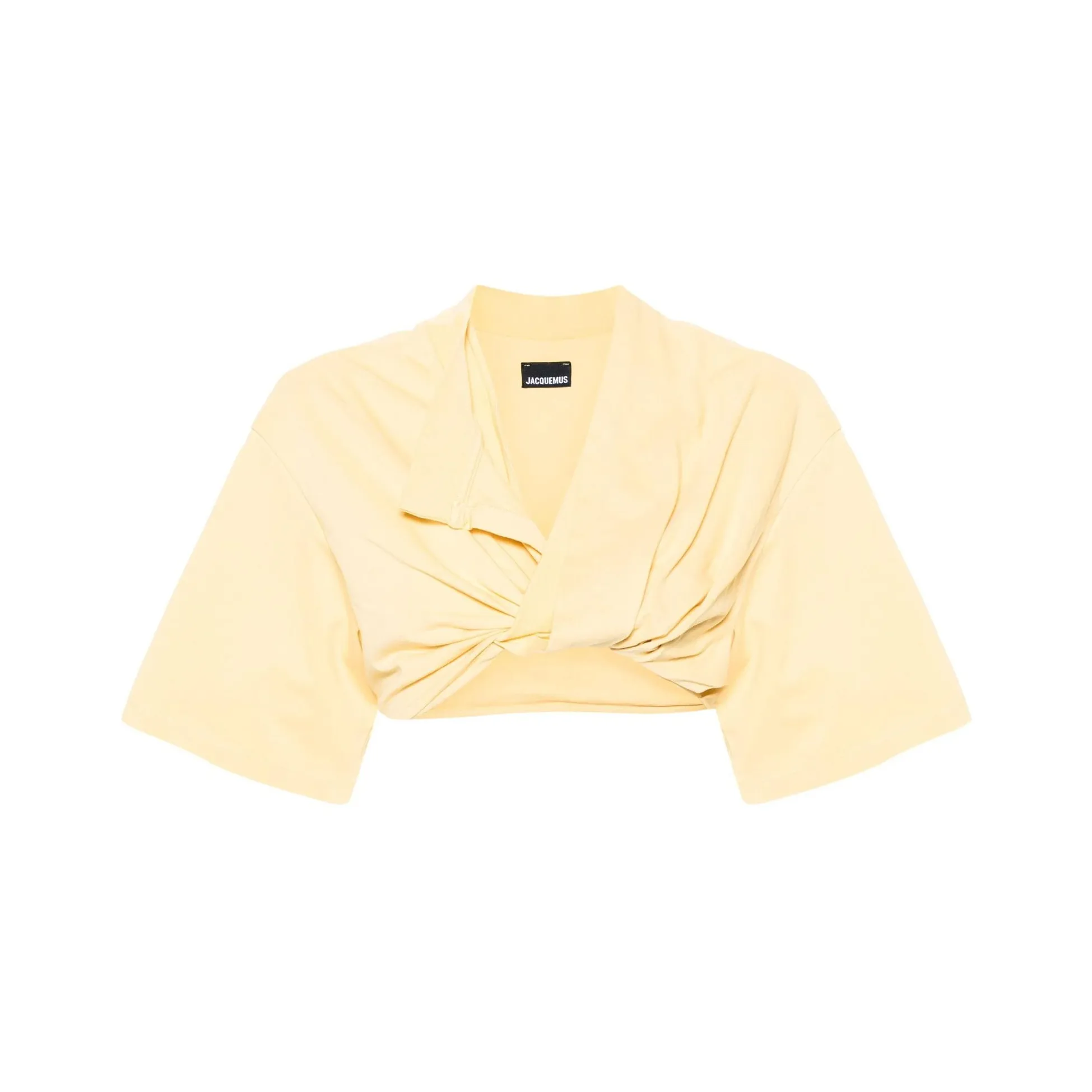 Jacquemus Стандартная T-рубашка Женская Желтая