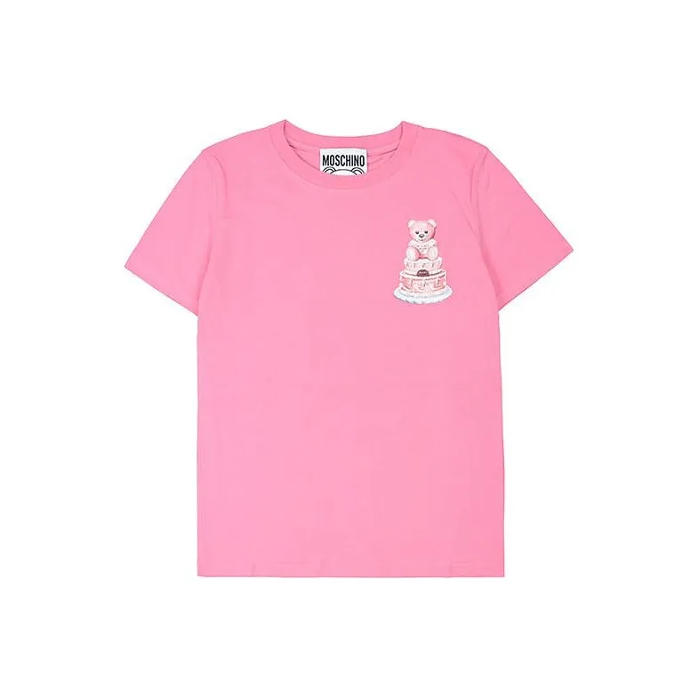 MOSCHINO Розовые Женские Футболки