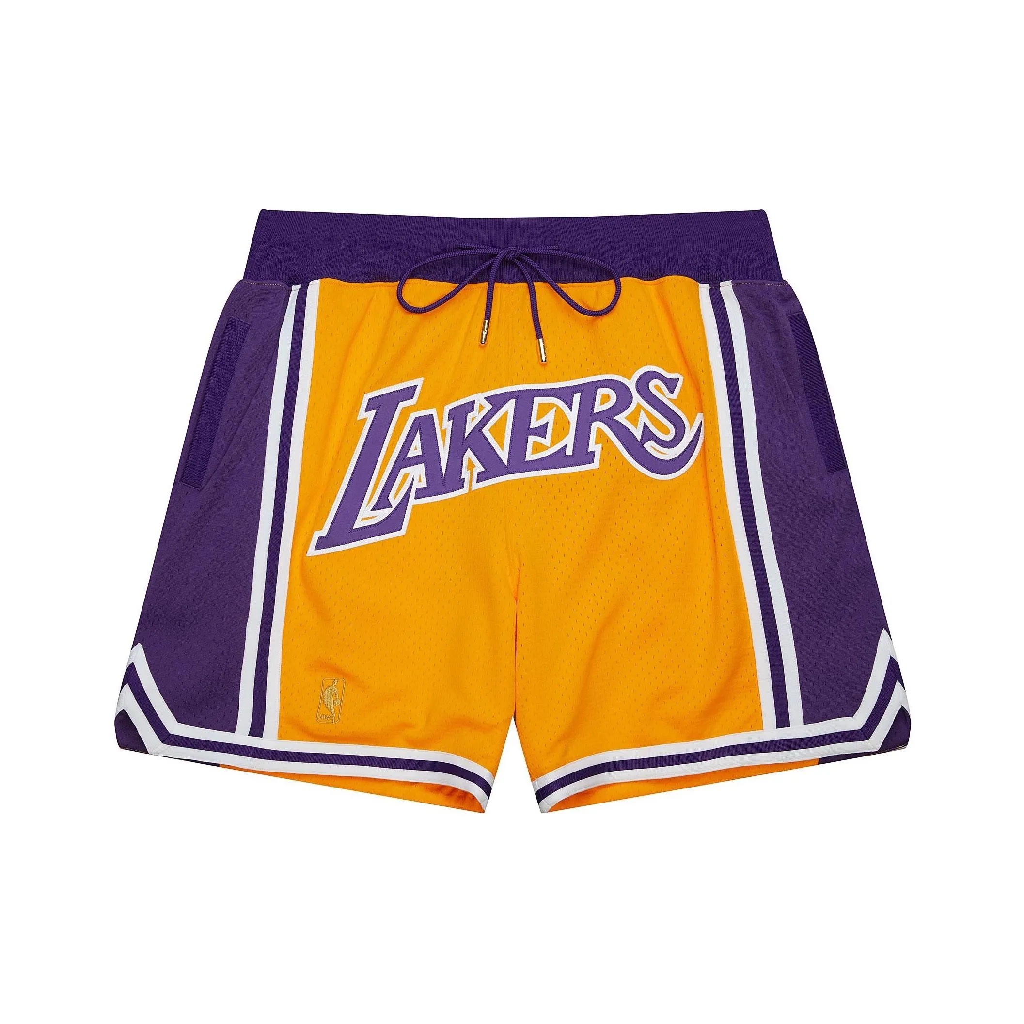 Mitchell & Ness x Just Don Los Angeles Lakers Basketball Shorts Los Angeles Lakers Men's Yellow