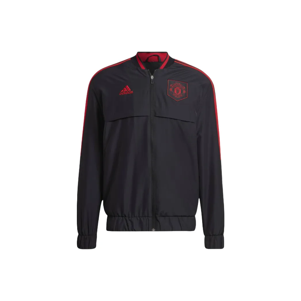 Adidas MANCHESTER UNITED THEATRE OF DREAMS ANTHEM Футбол Джерси Мужской Черный