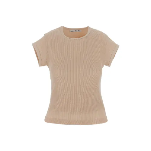 ACNE STUDIOS Светло-розовые Женские Рубашки T