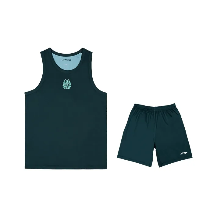 Подкладка Баскетбольный Костюм Мужской Зеленый