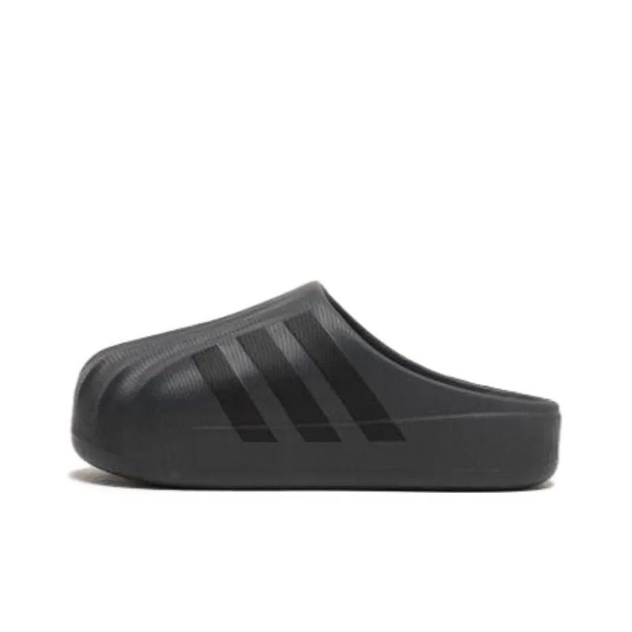 Adidas Originals AdiFOM SUPERSTAR MULE Устойчивые к истиранию Домашние тапочки Унисекс Черные