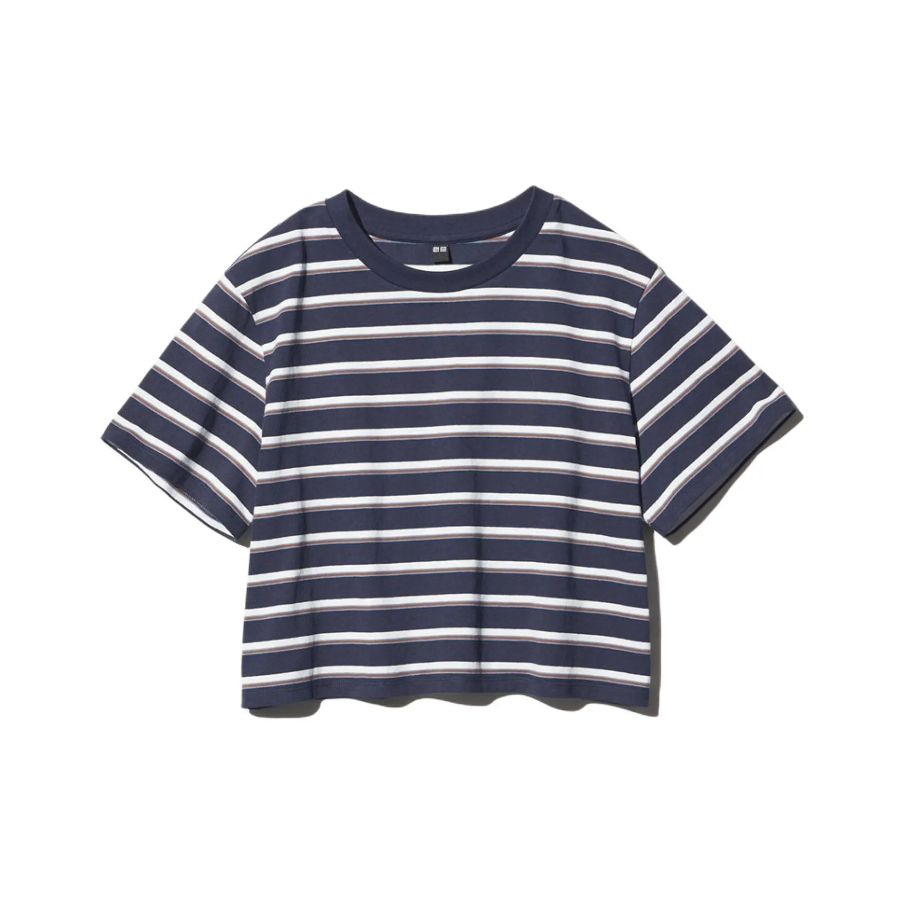 UNIQLO T-рубашка женская темно-синяя