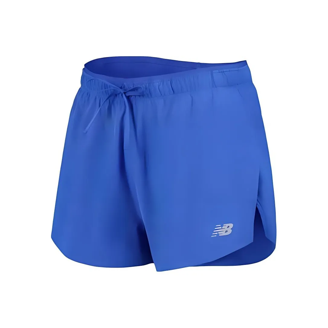 New Balance Бег Шорты Мужские Синие