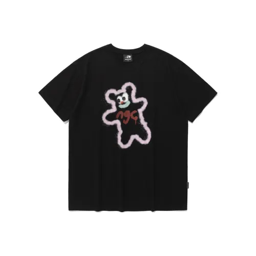 NICE GHOST CLUB Черные Женские Футболки