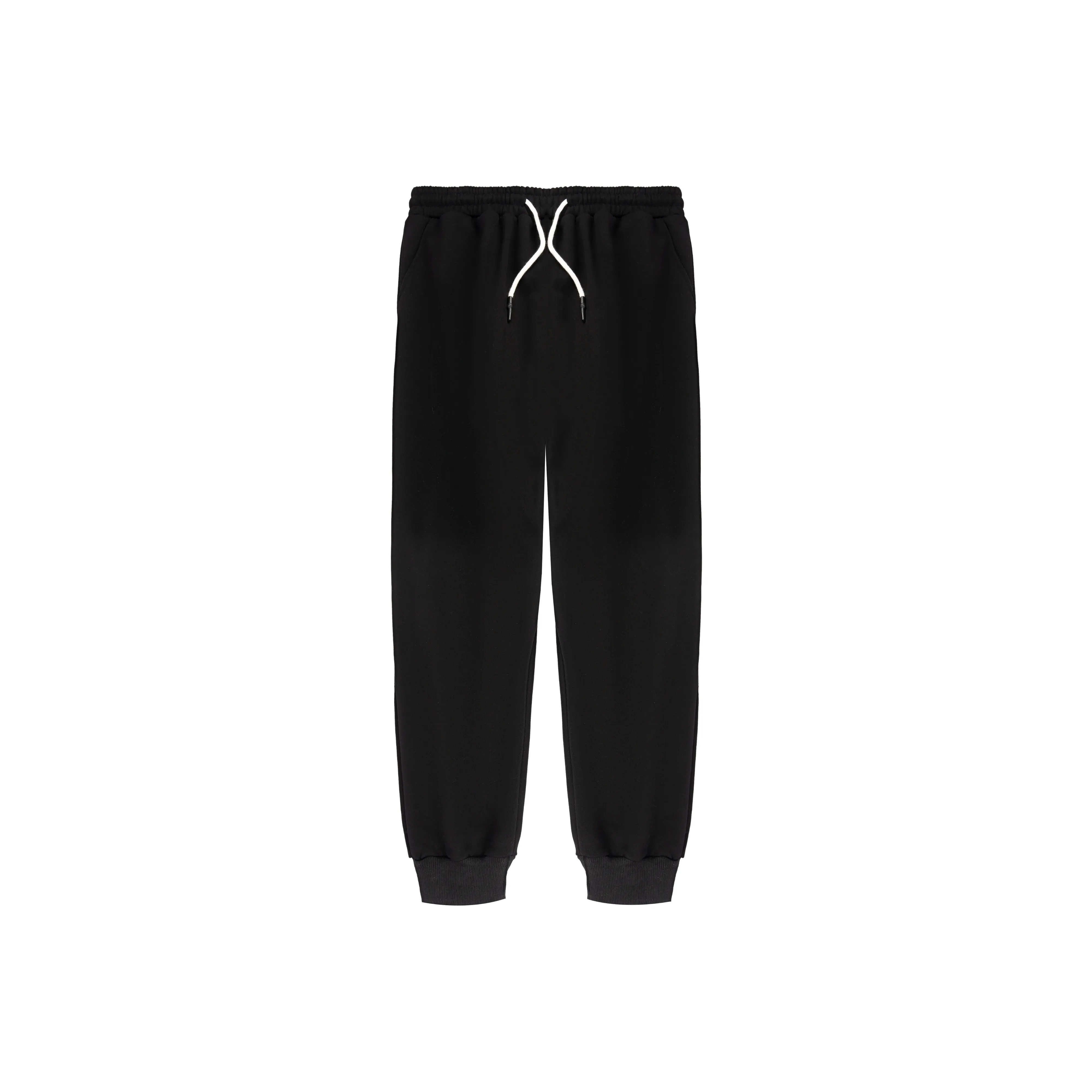 LARA STAR Athletic Trousers Unisex Black