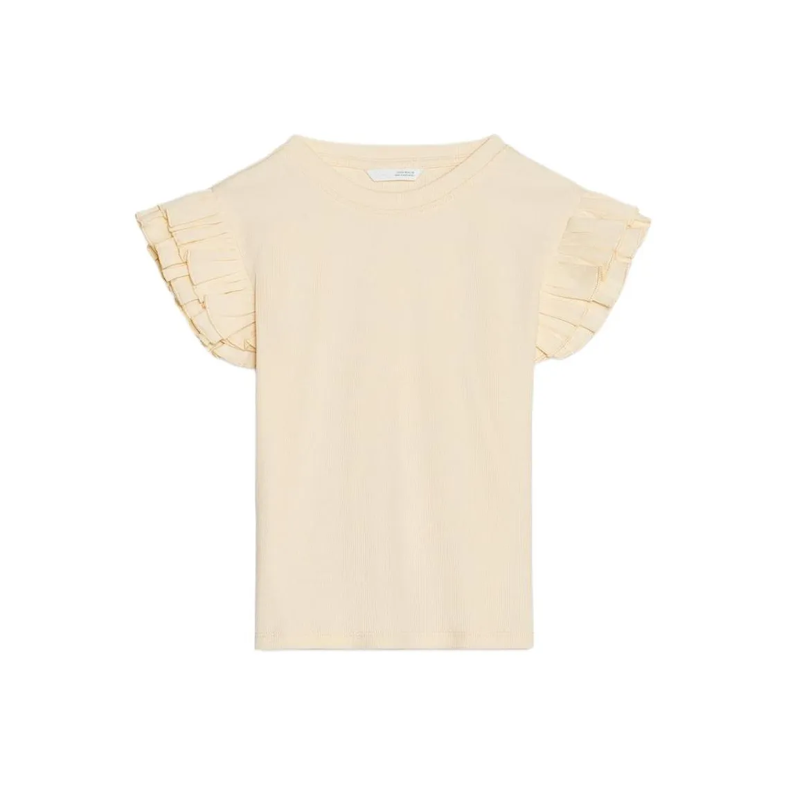 ZARA T Shirts Women's Yellow
