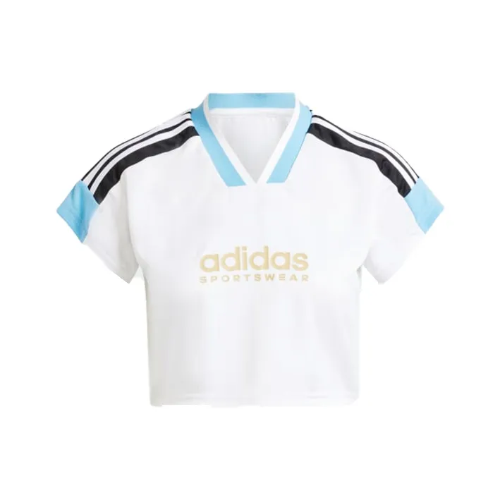 Adidas Белые Женские Короткие Топы