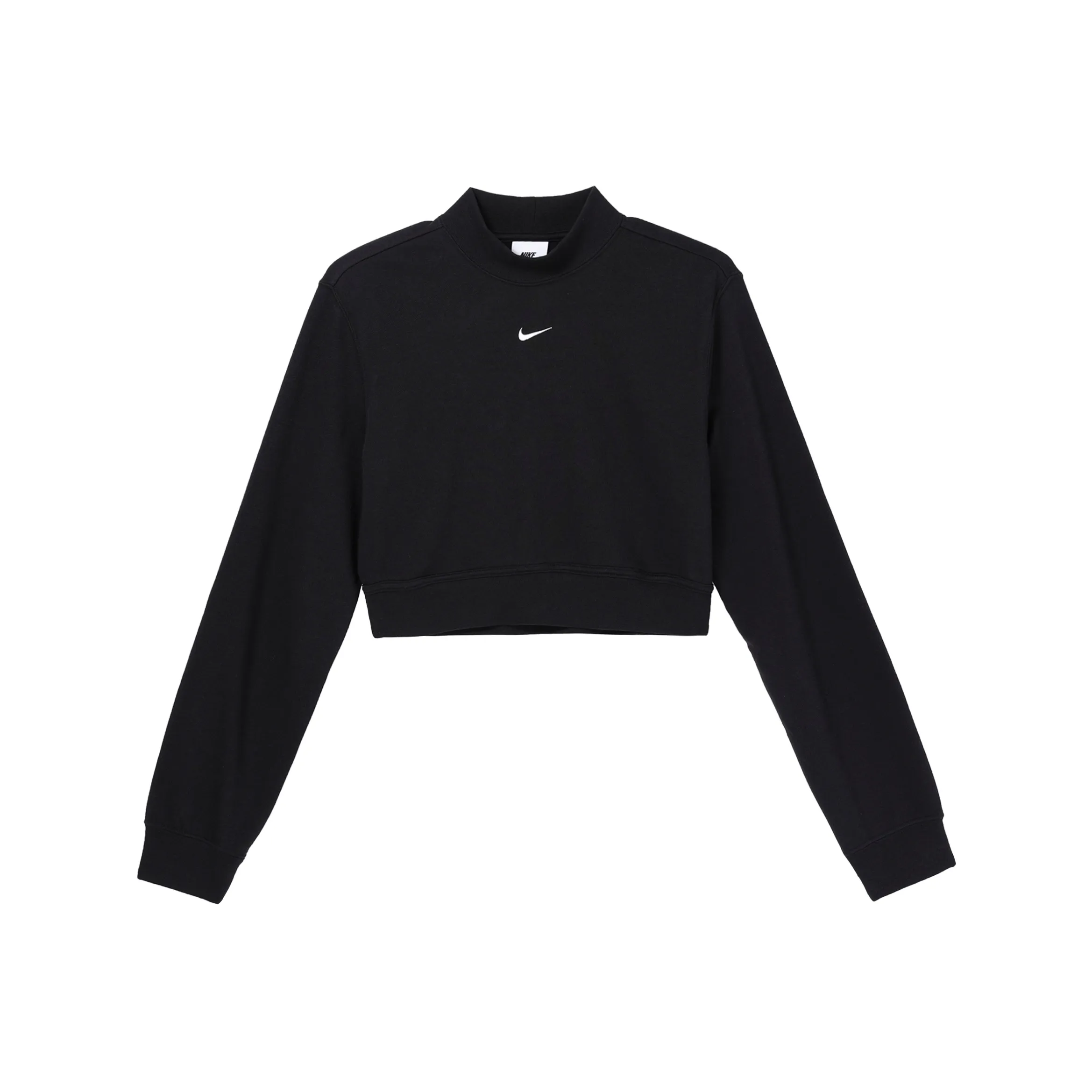 NIKE Черные Женские Короткие Топы