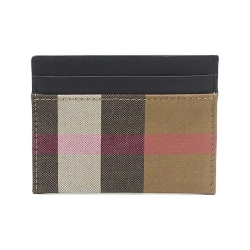 Burberry Холст Картхолдер Стандартный Унисекс Песочный