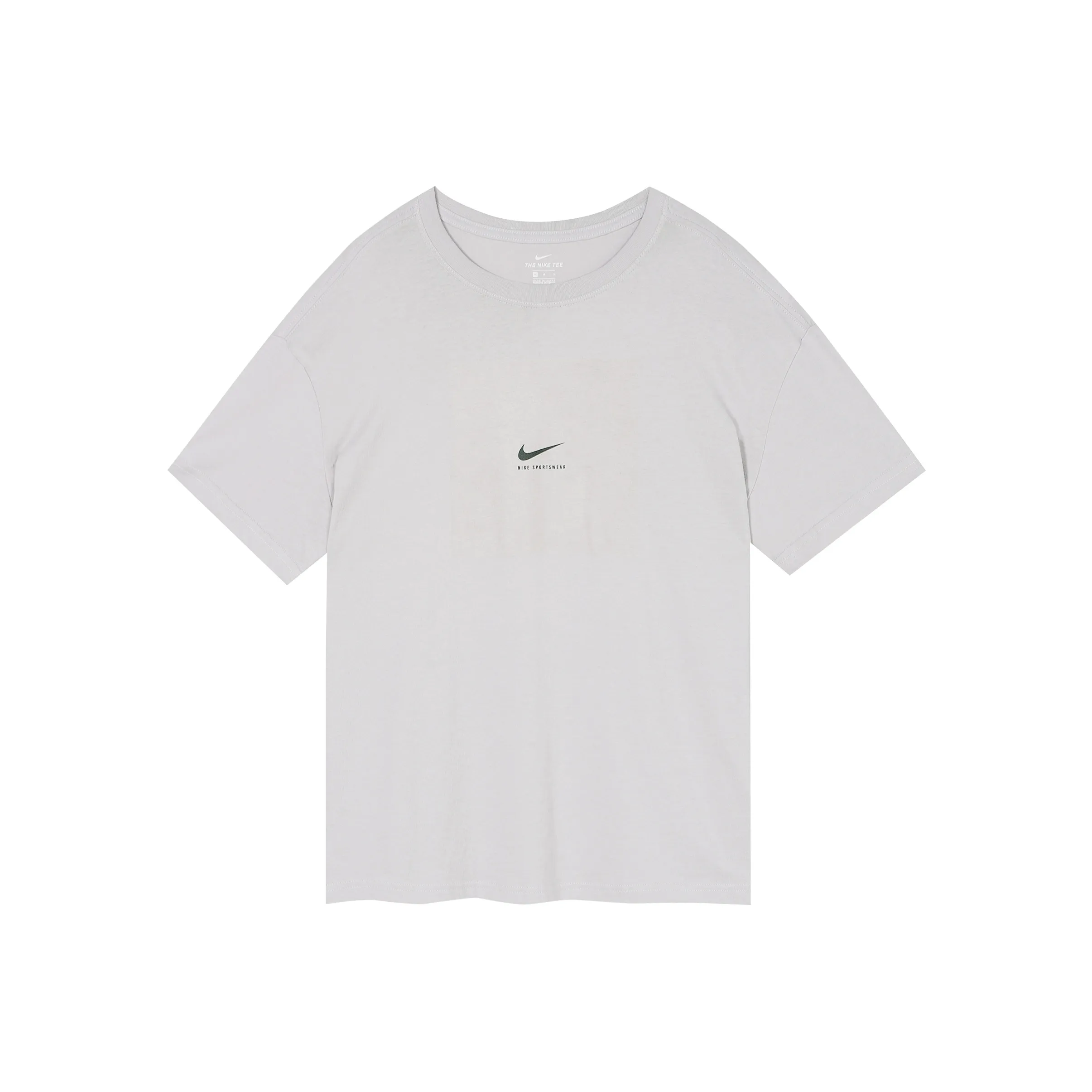 Nike Sportswear Women's Oversized Lux 1 Pullover T-Shirt Gray