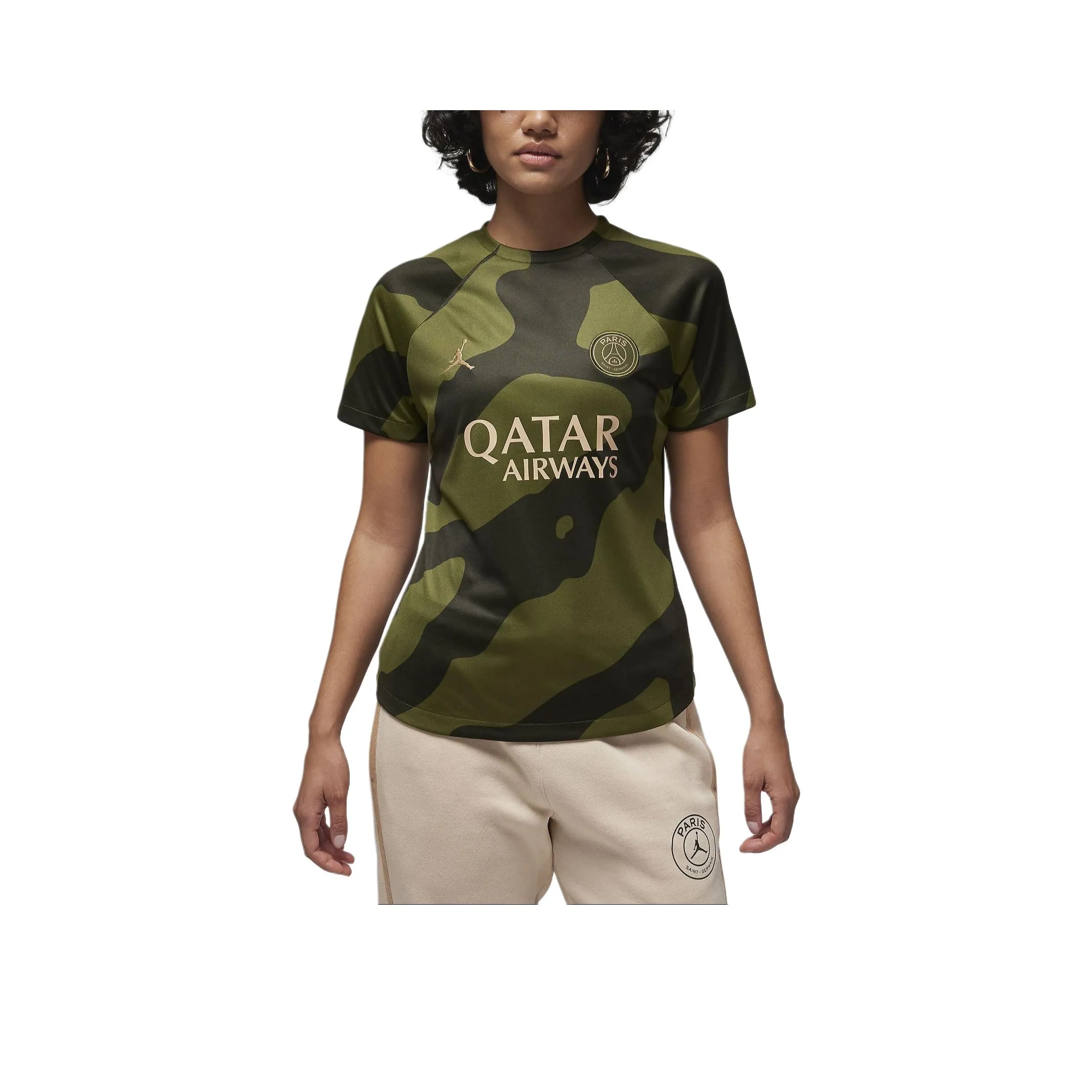 Jordan T Shirts Women's Dark Green