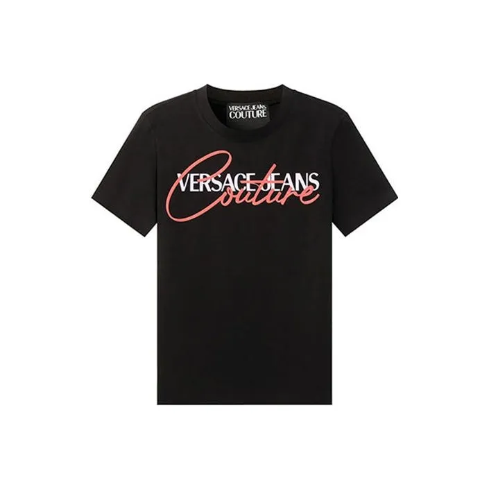 VERSACE JEANS COUTURE SS22 T-рубашка Женская Черная