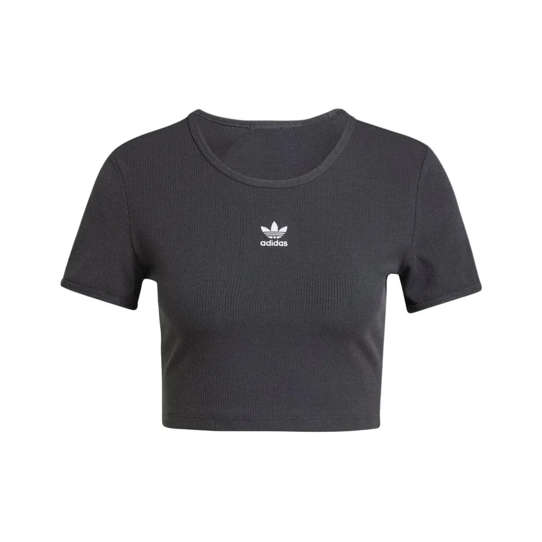 Adidas Originals Essential Стандартная футболка Женская Черная