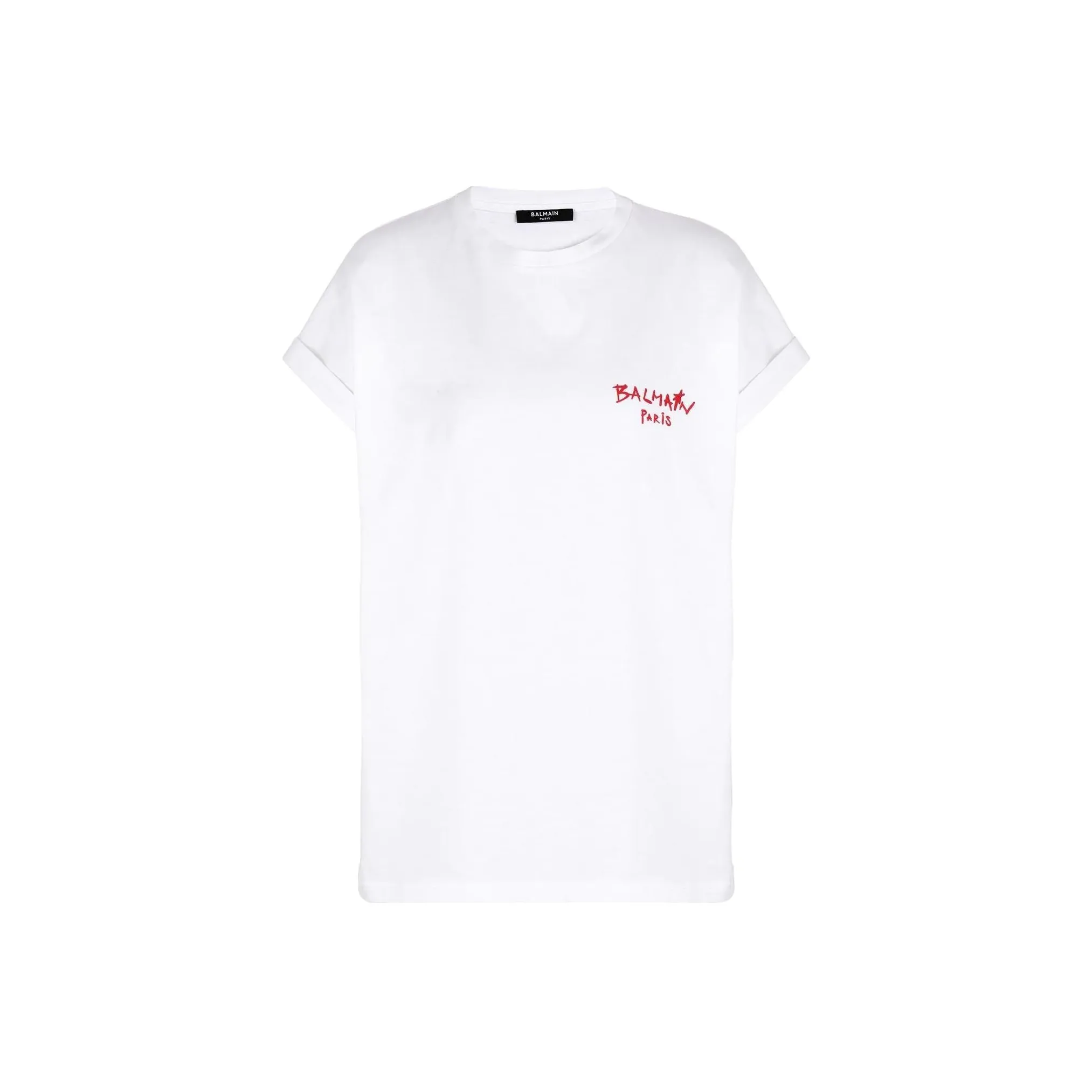BALMAIN Белые Женские Футболки