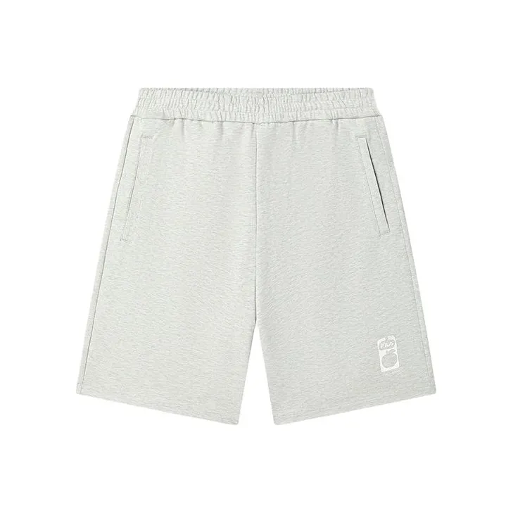 FILA ORIGINALE Sports Shorts Men's Ivory Heather Gray