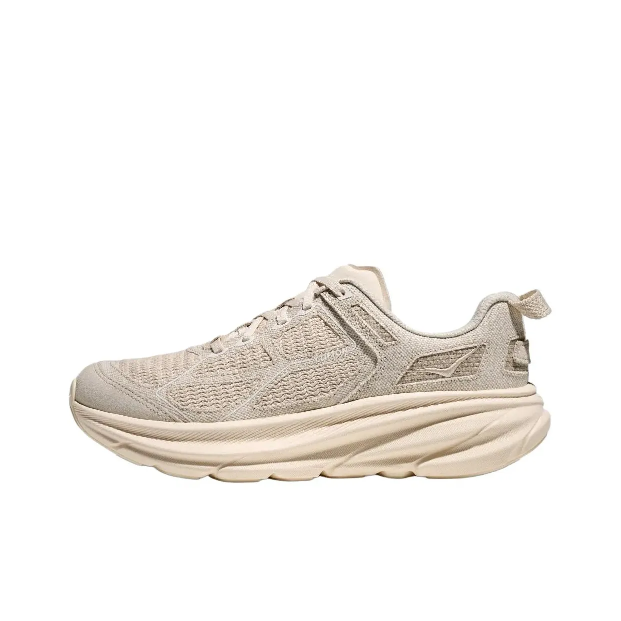 HOKA ONE ONE CLIFTON ONE 9 Slip-resistant Low Top Повседневные Беговые кроссовки Унисекс Бежевые