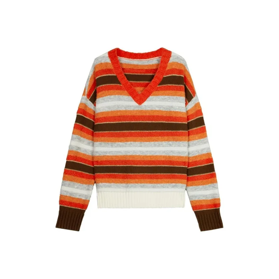 XII BASKET Свитер Женский Оранжевый