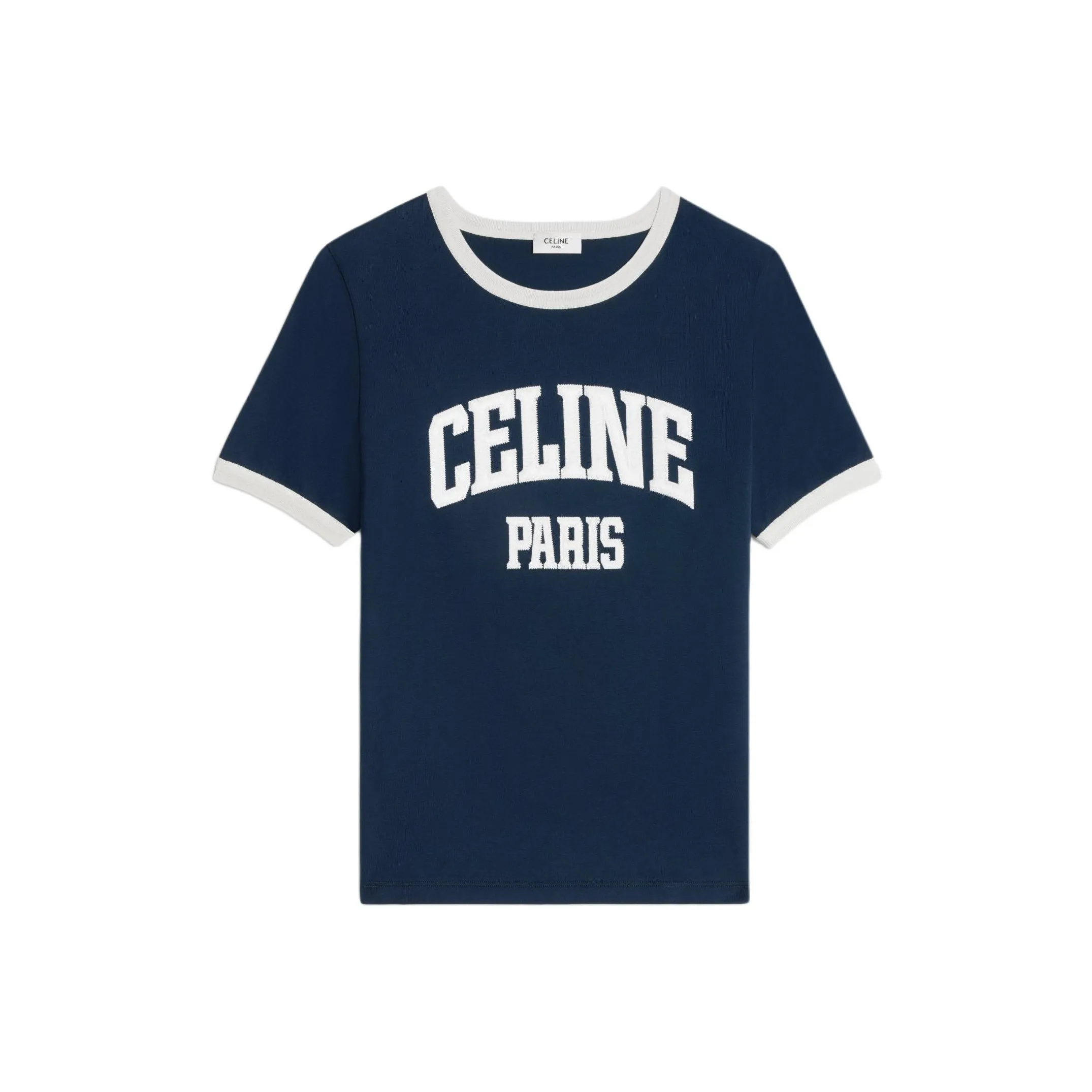 CELINE T Рубашка Женская Морской Синий