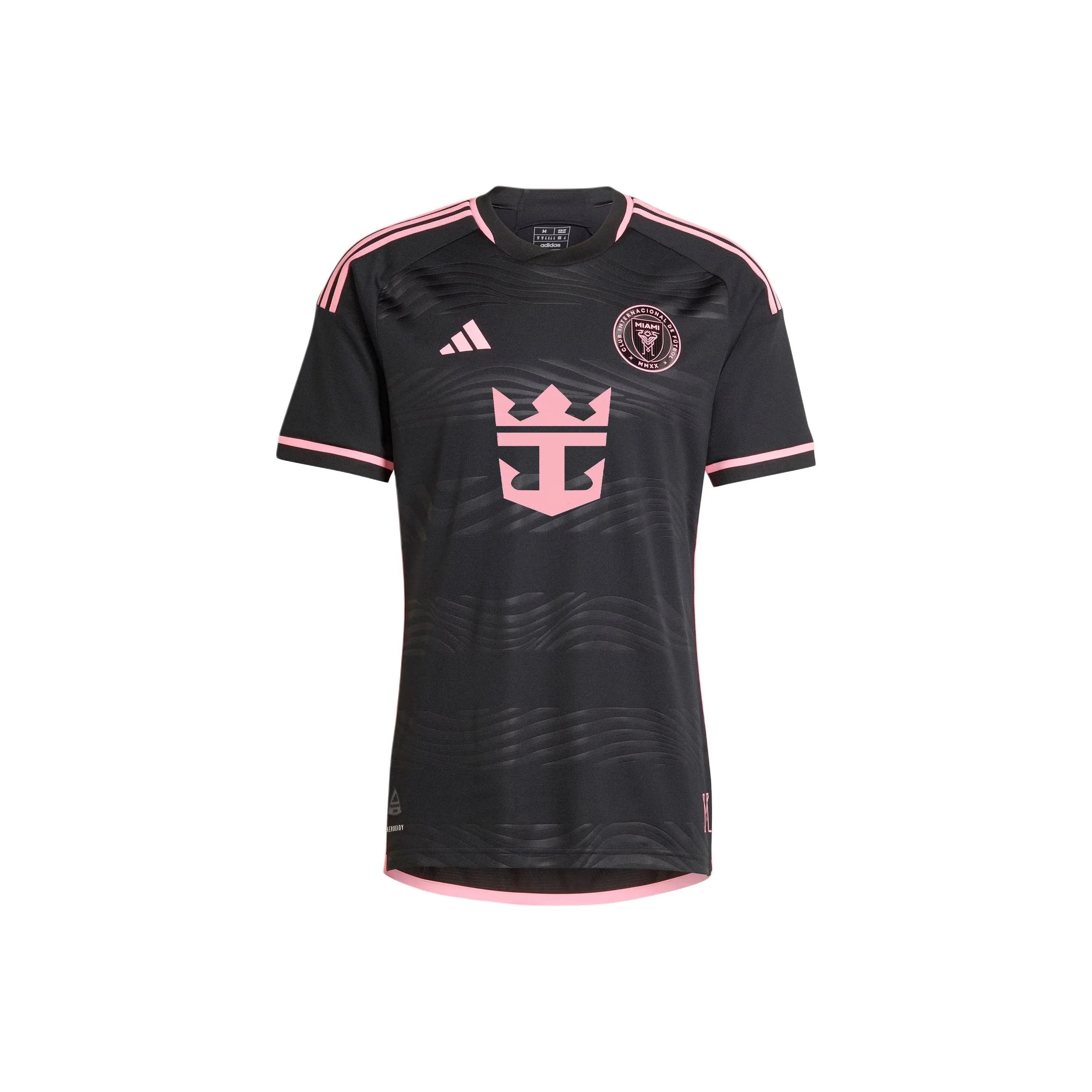Adidas Inter Miami CF 23 24 Away Jersey Футбол Джерси Игровая версия Miami International Away Мужской Черный