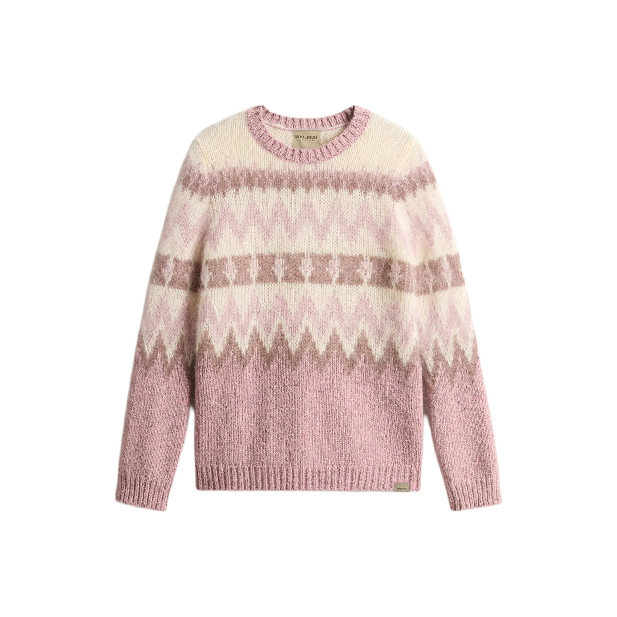 WOOLRICH SS24 Свитер Женские Коньячный бренди