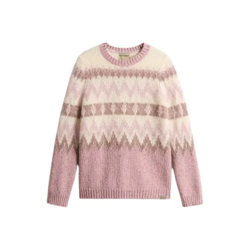 WOOLRICH Коньячный бренди Женские свитеры