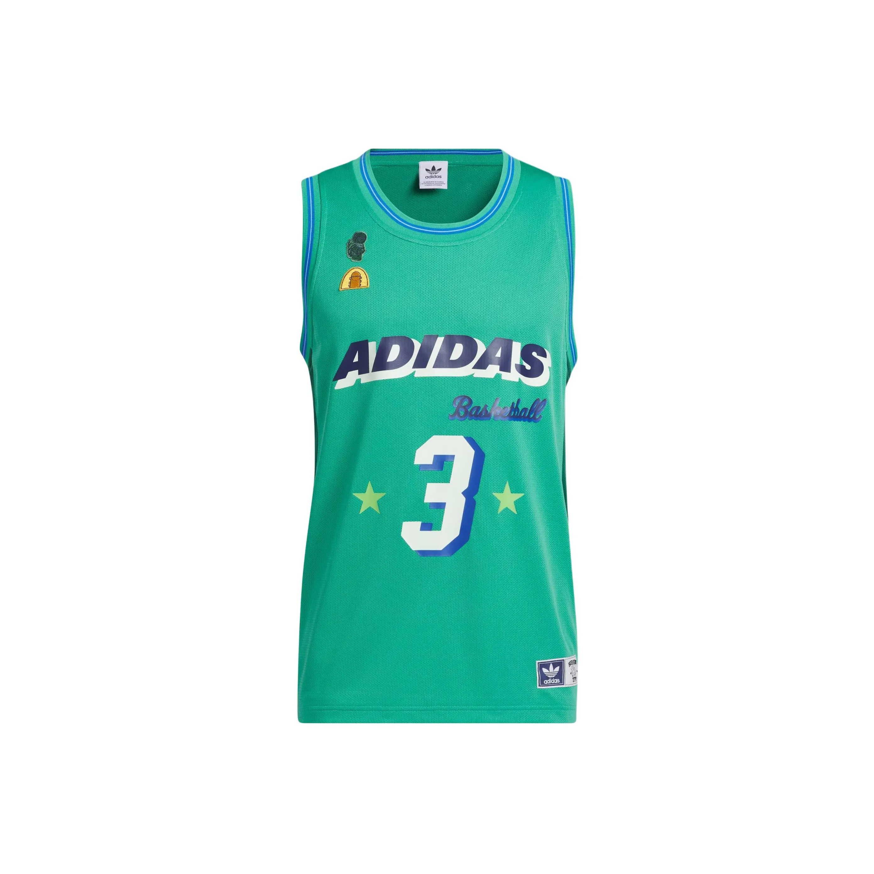 Adidas Originals Hoop York City Jersey Basketball Jerseys Unisex Light Lawn Green