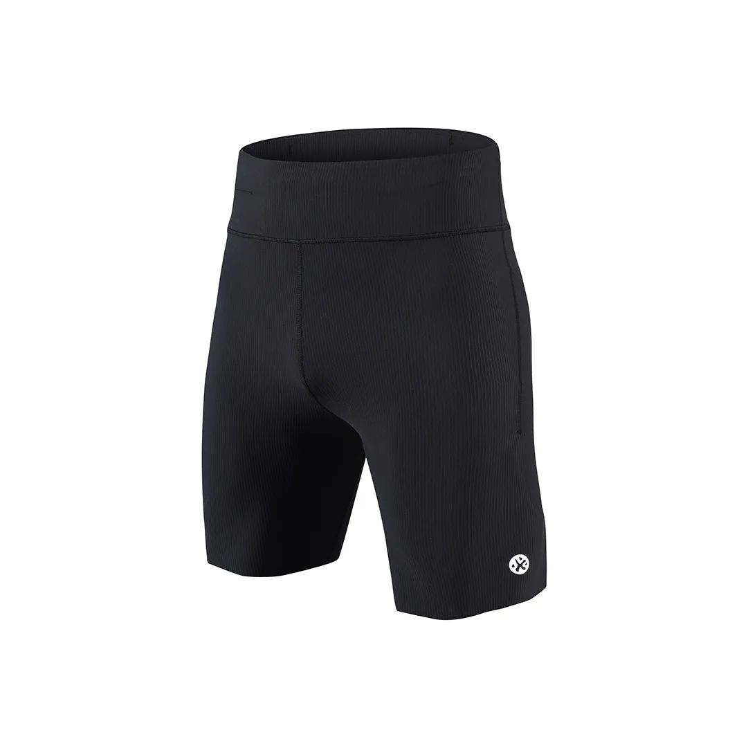 BMAI Бег Шорты Мужские 3D Черные