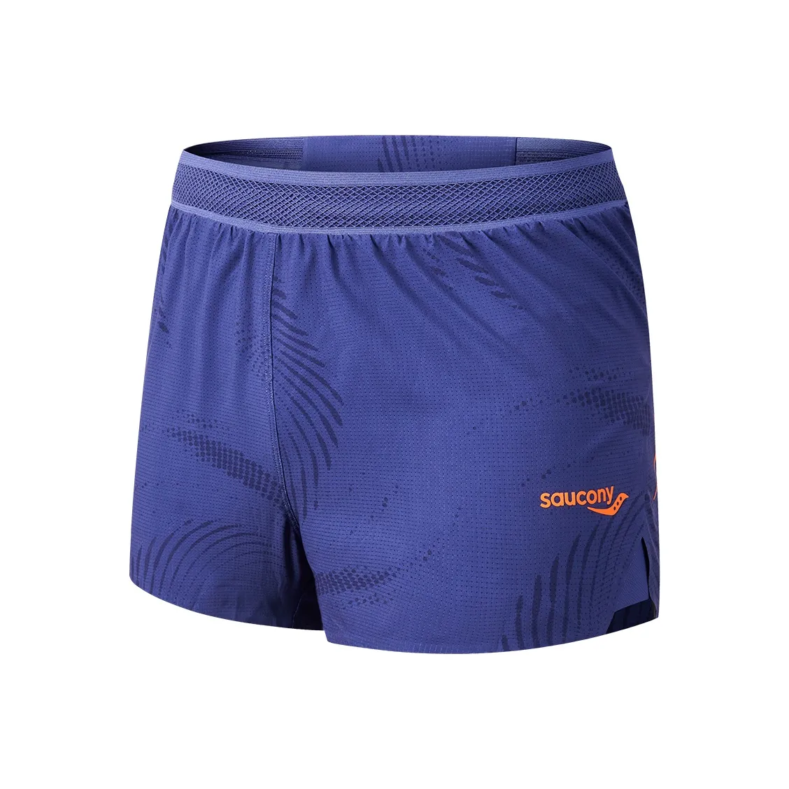 Saucony Бег Шорты Мужские Индиго Фиолетовый Перо Цвет