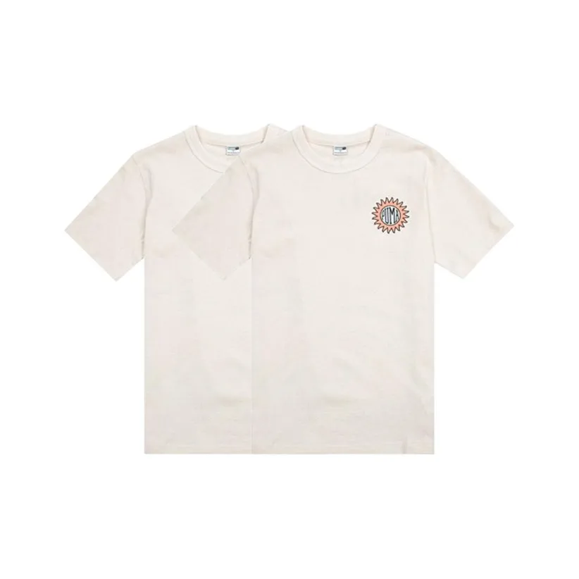 PUMA Downtown Relaxed Graphic Tee T Shirt Women's 2 Pack Ecru