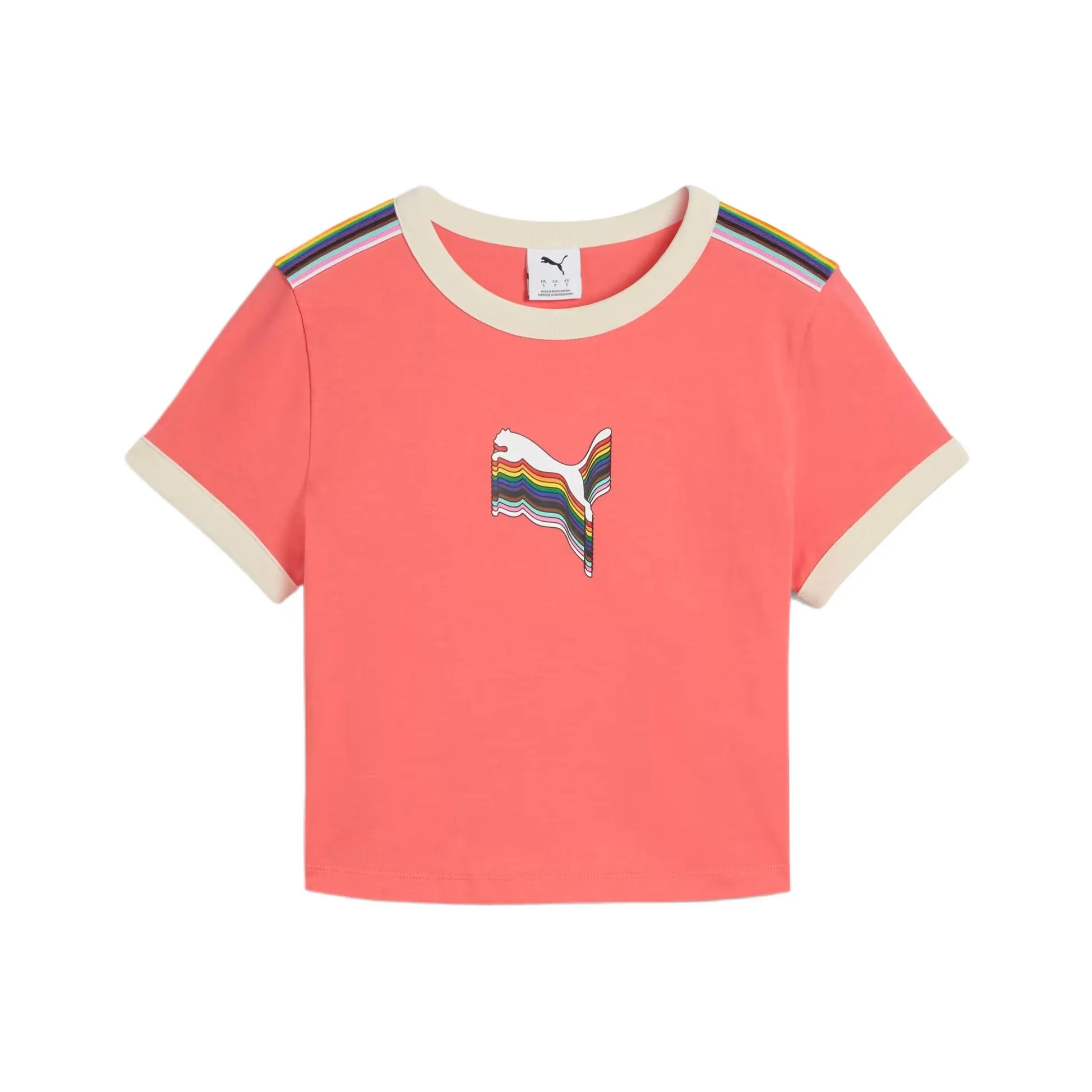 PUMA Playera Corta Equal Love Confederation Para Mujer