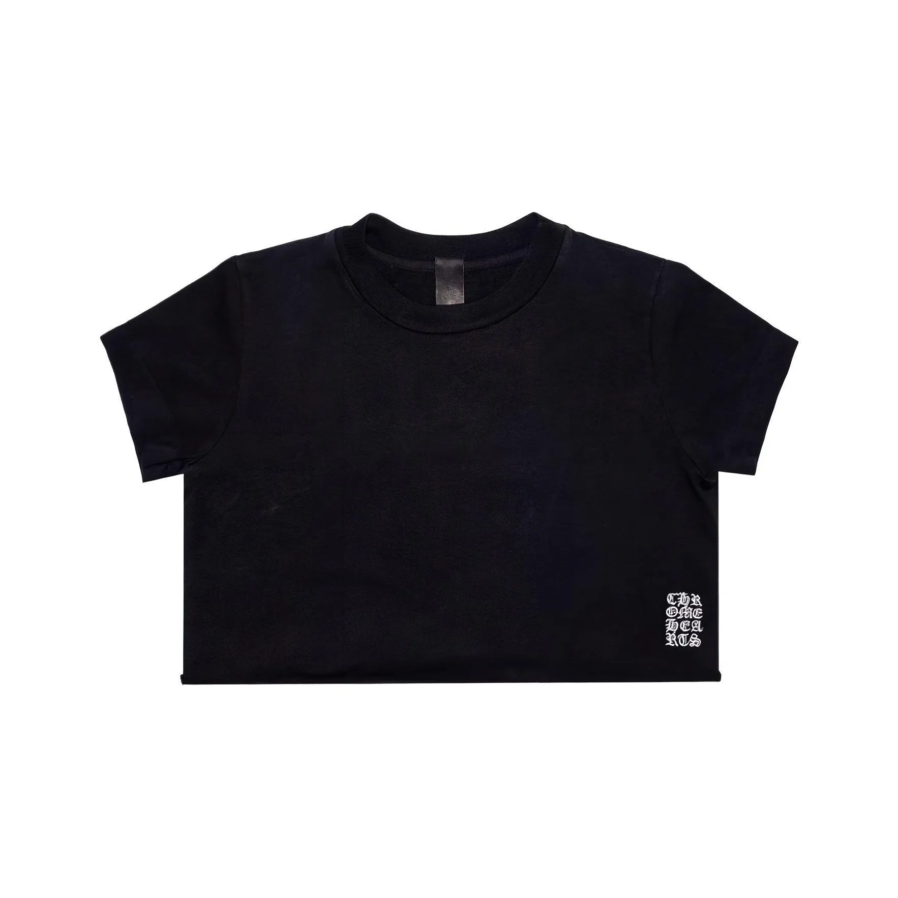 Chrome Hearts Crop Tops Women's Black