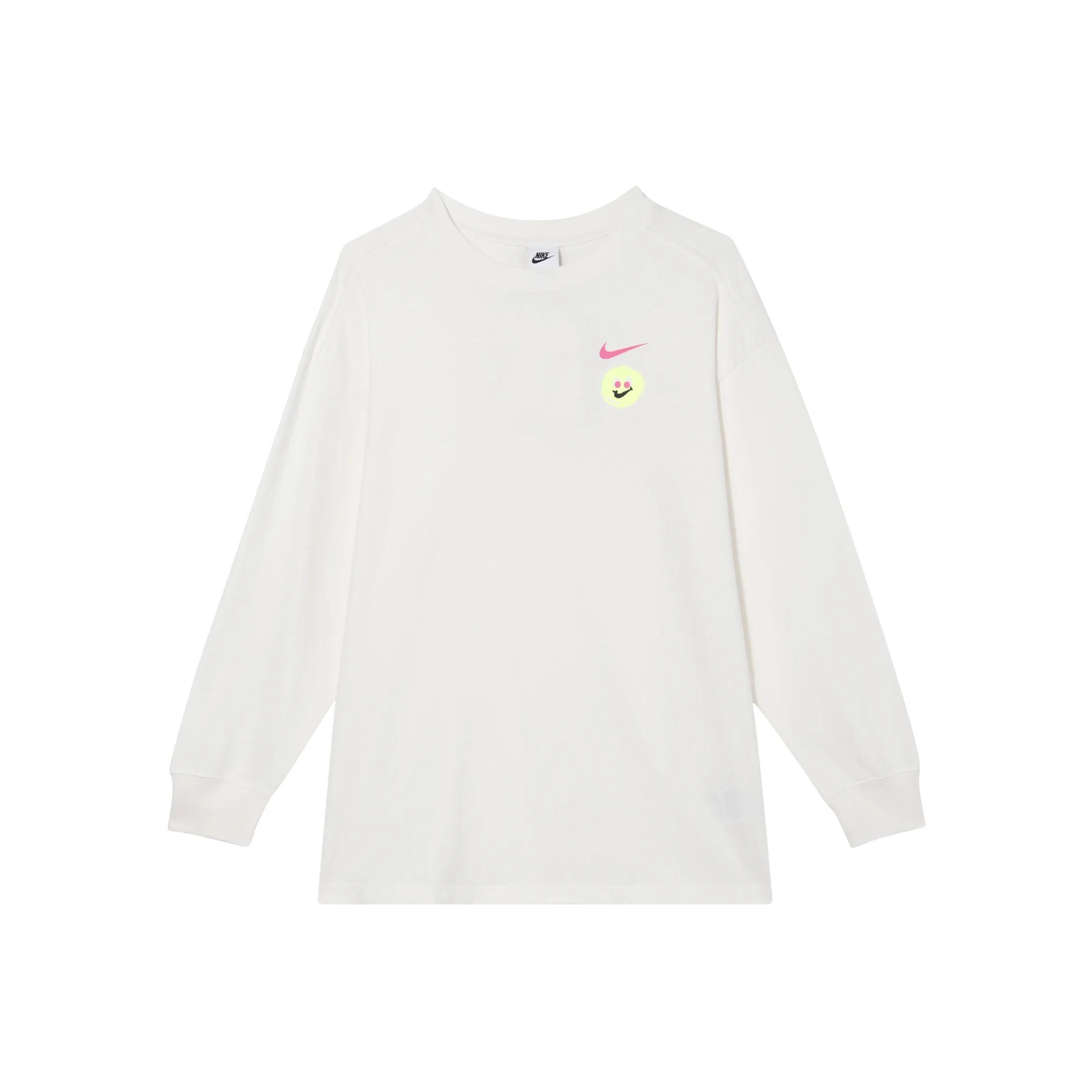 Nike Drop Shoulder Sleeve T Shirt Women's Sail White