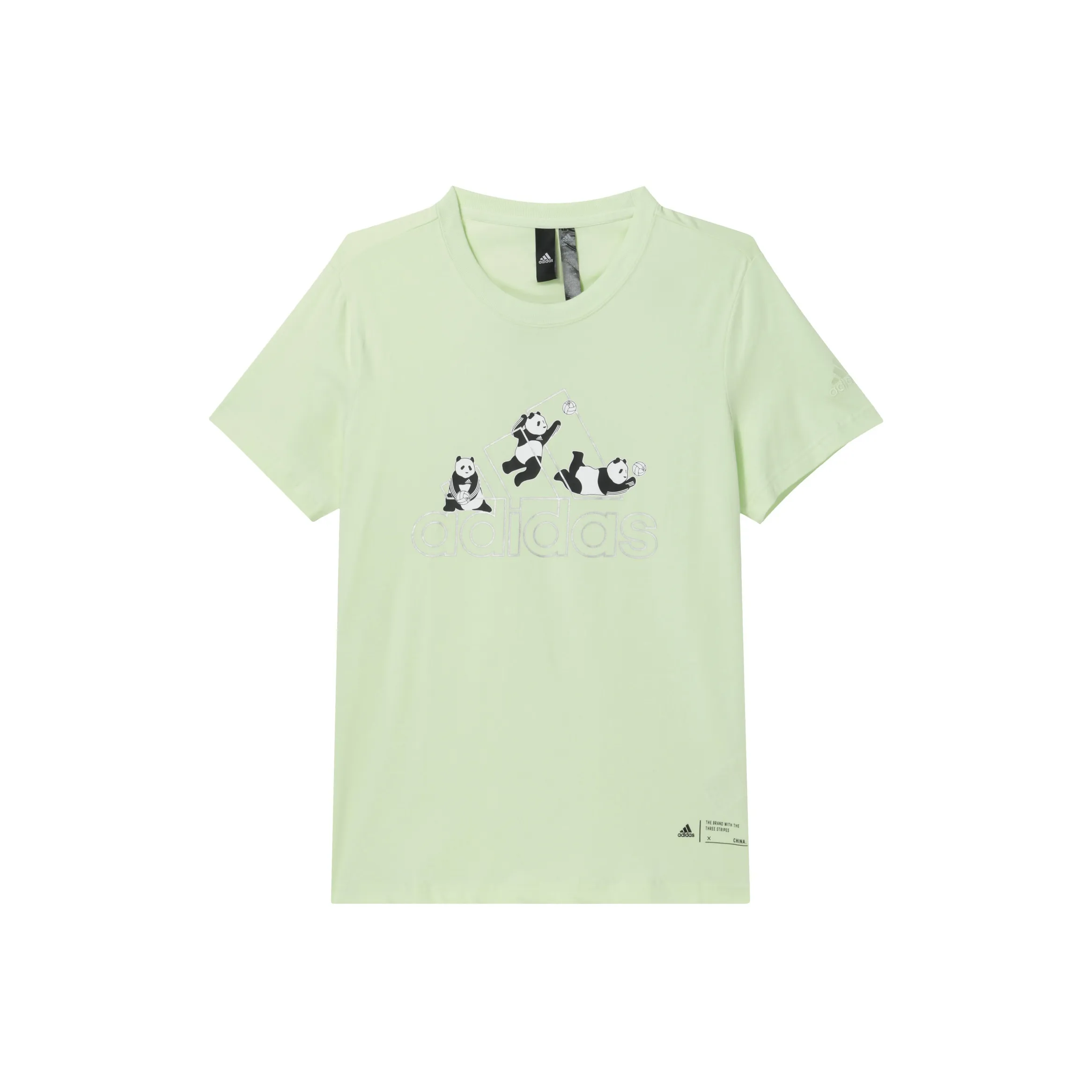 Adidas Зеленые Женские Футболки