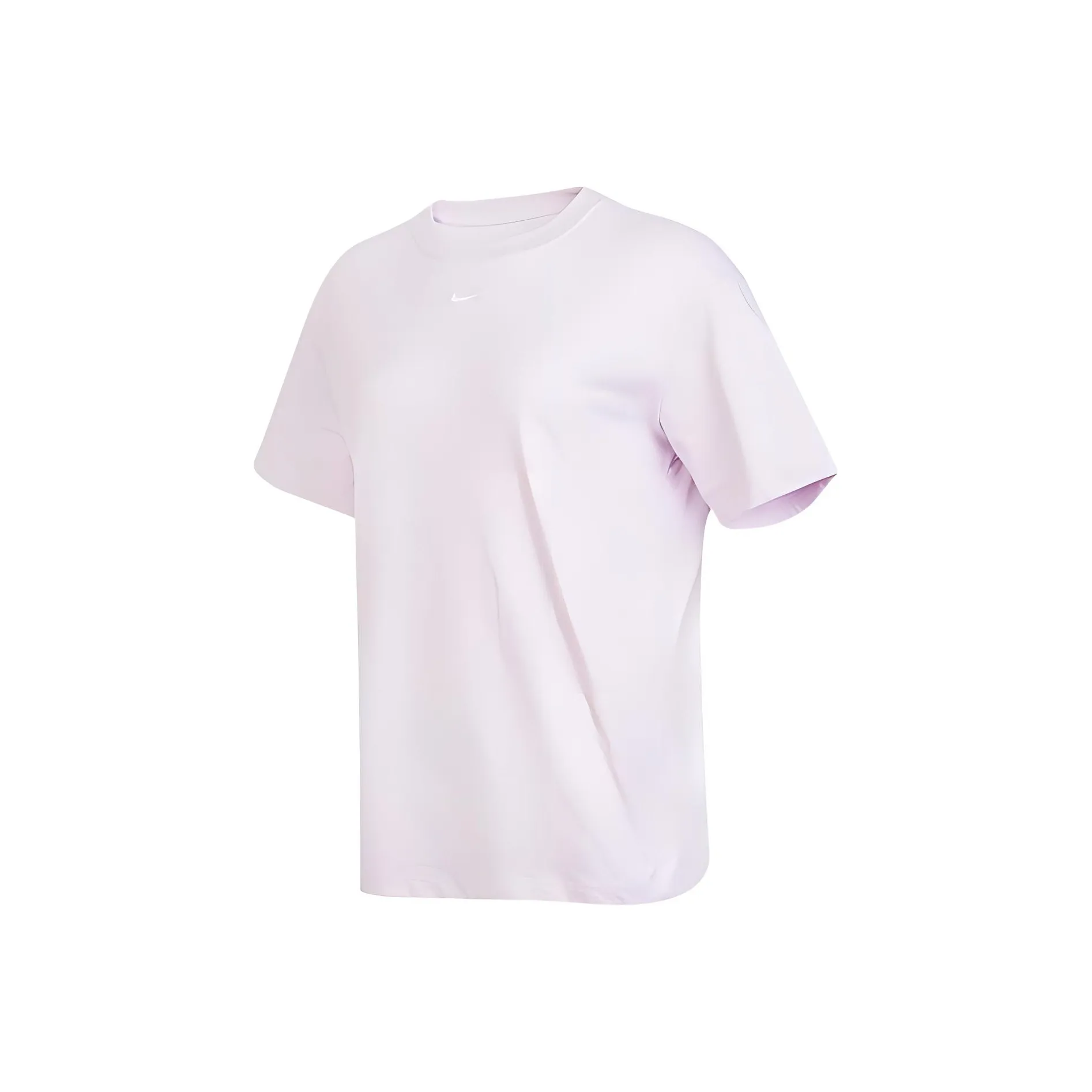 Nike Sportswear Essentials Series Т-рубашка с оборванным рукавом женская фиолетовая