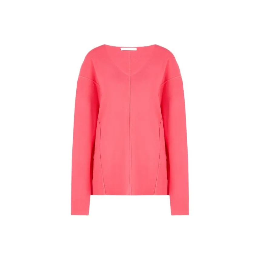 Helmut Lang V Neck Long Sleeved Jumper