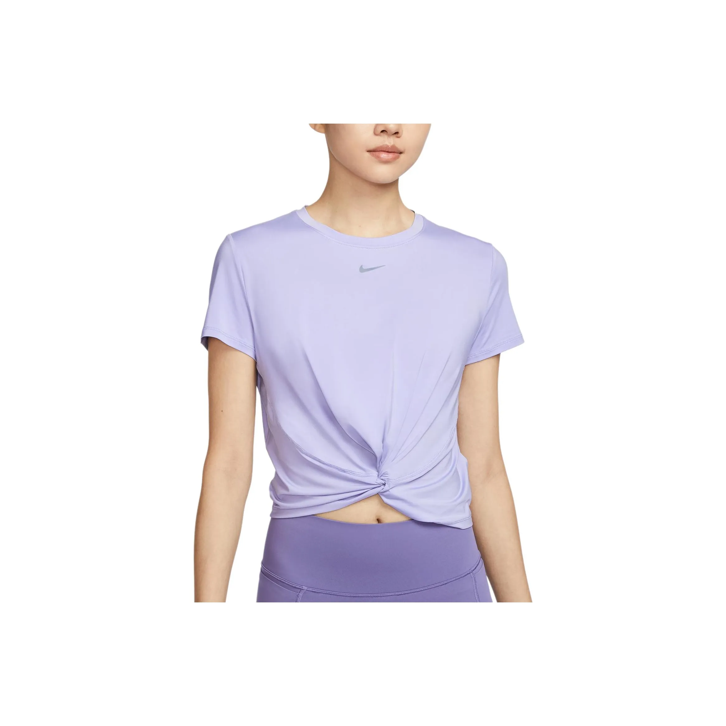 Nike Dri Fit T-Shirt Женская ICY Lilac Black