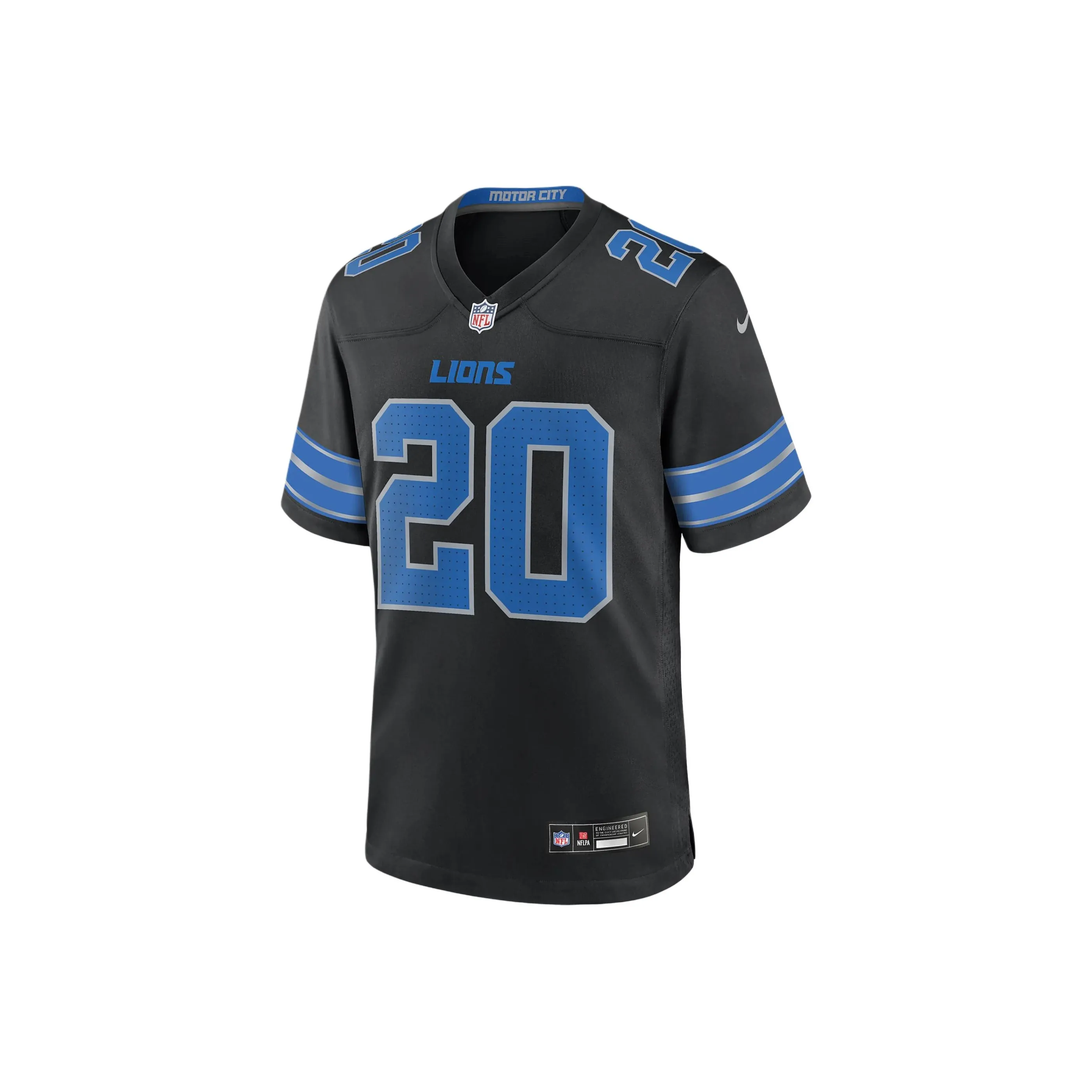 Nike Barry Sanders Detroit Lions Men's Nike Nfl Game Football Jersey