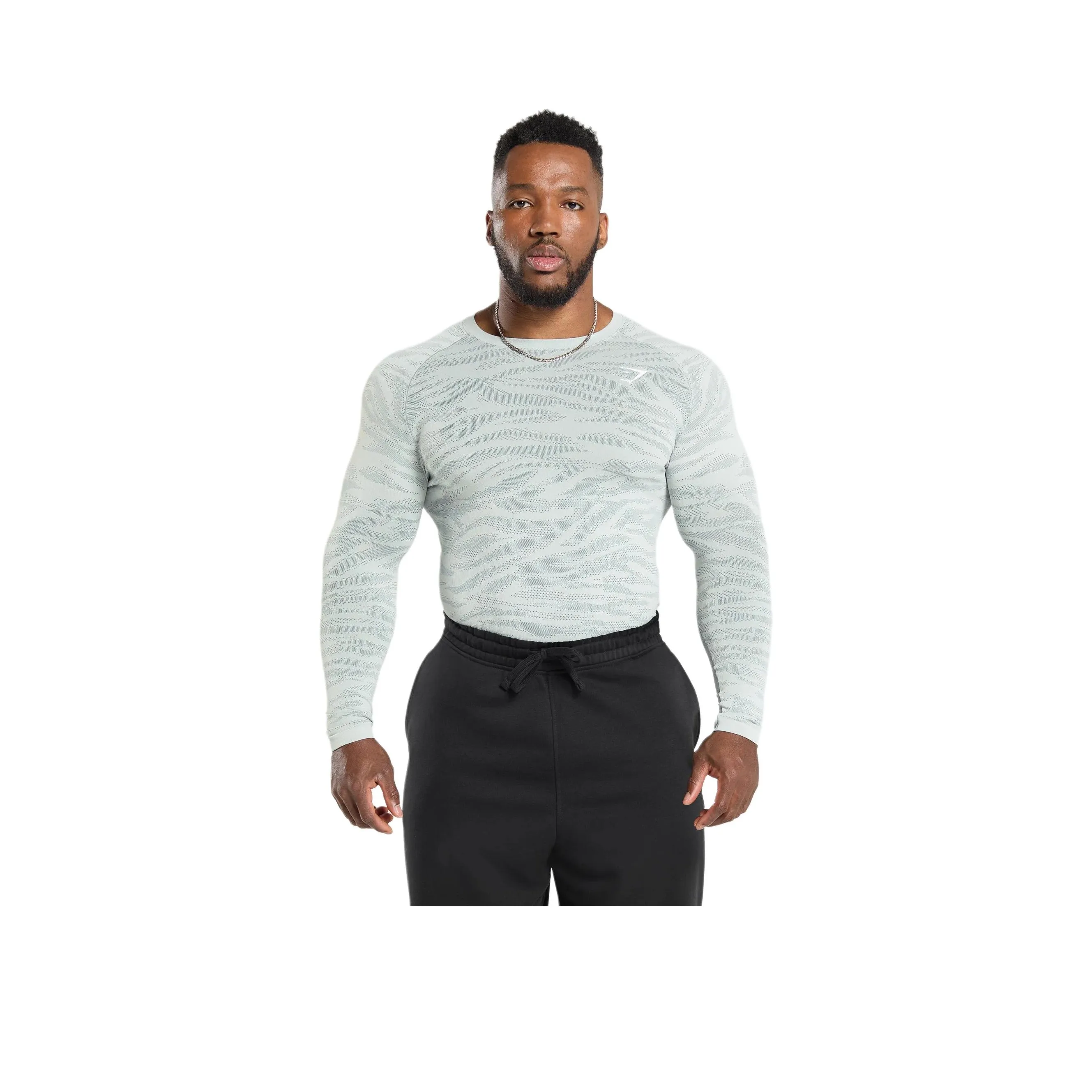 GYMSHARK GEO Животные Спортивная одежда Мужская Холодный Синий