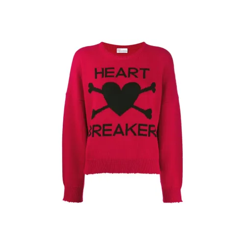 RED VALENTINO Красный Женские Свитеры