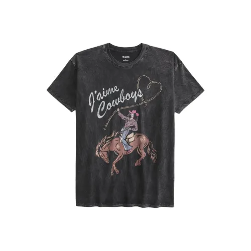 Hollister Черные Женские Футболки