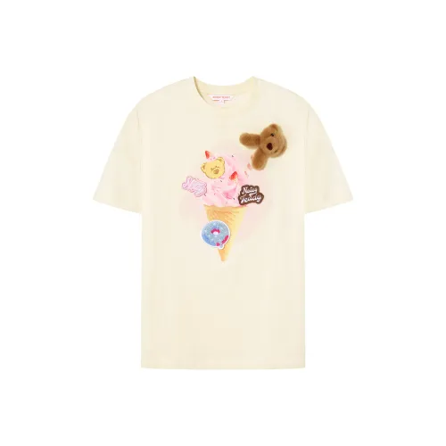 NOISY TEDDY Абрикос Женские Футболки