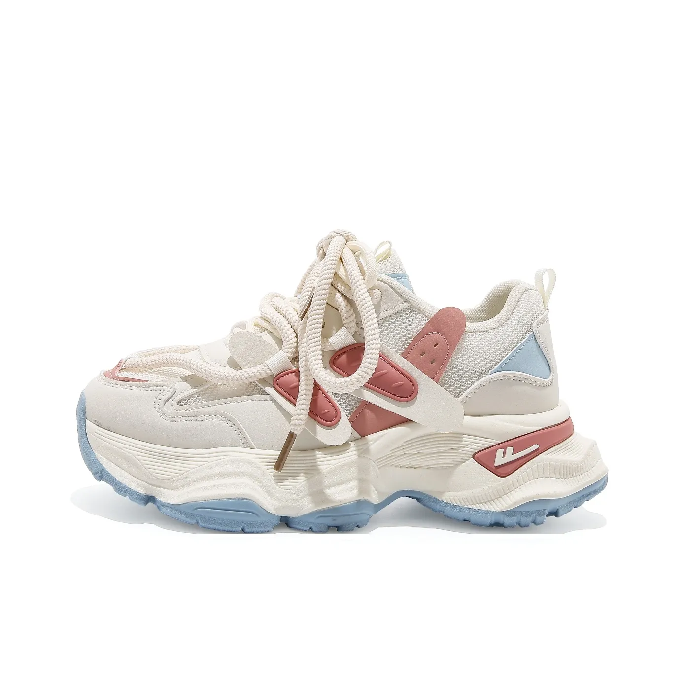 Warrior Износостойкий Дышащий Легкий Низкий Топ Кроссовки для бега Женские Бежевый Розовый Красный Синий