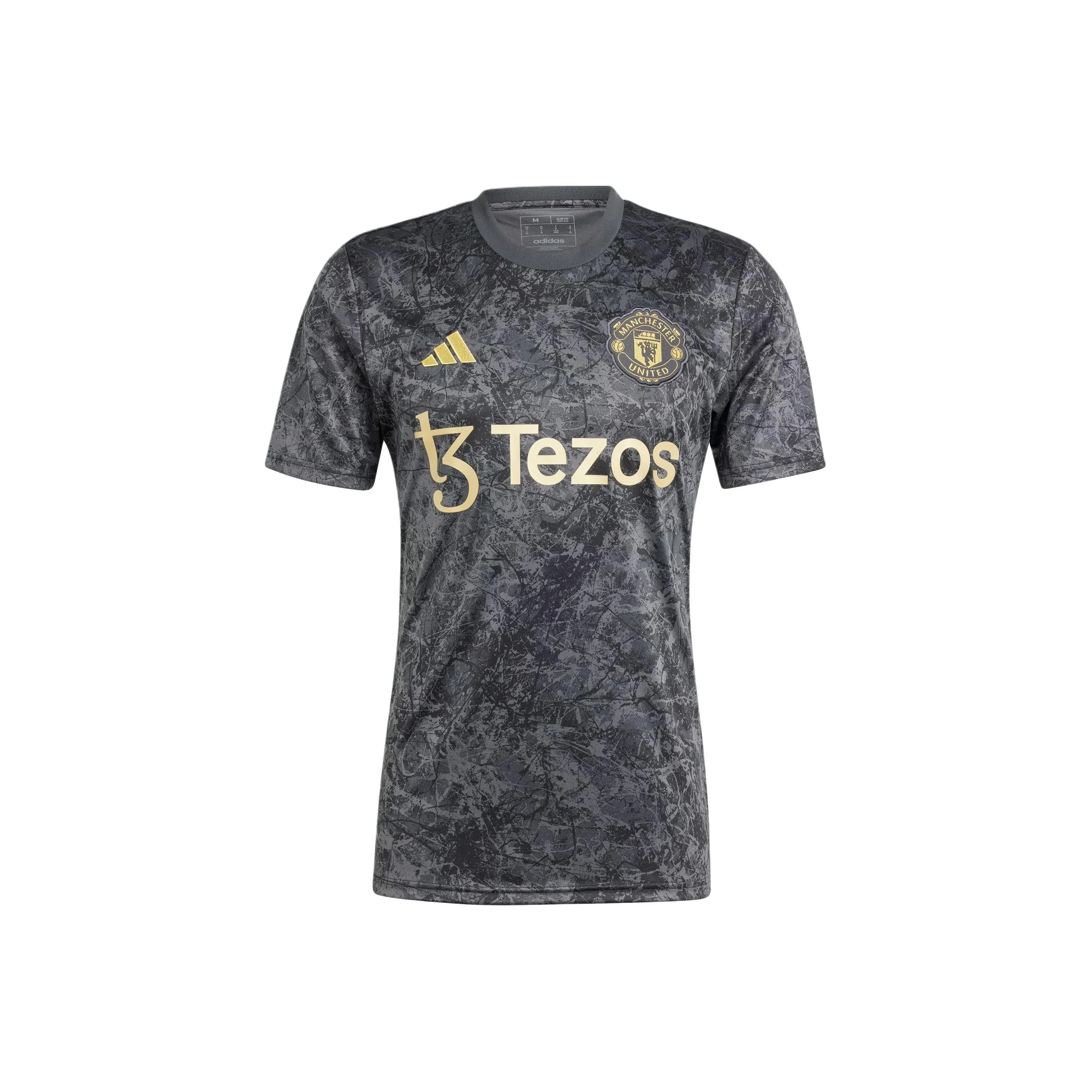 Adidas x Stone Roses Манчестер Юнайтед Футбол Джерси Мужской Черный