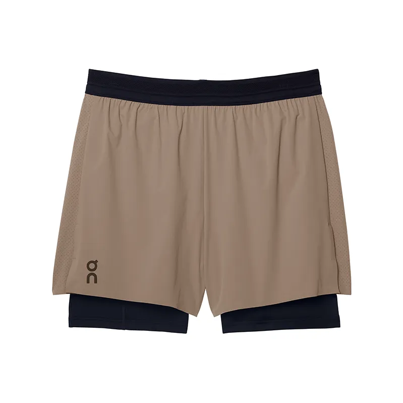 On Performance Спортивные шорты Мужские Графитовый серый Черный