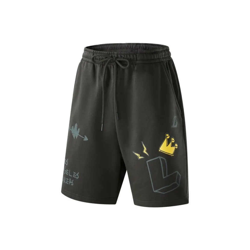 NBA SS24 Баскетбольные шорты Унисекс Темно-серый