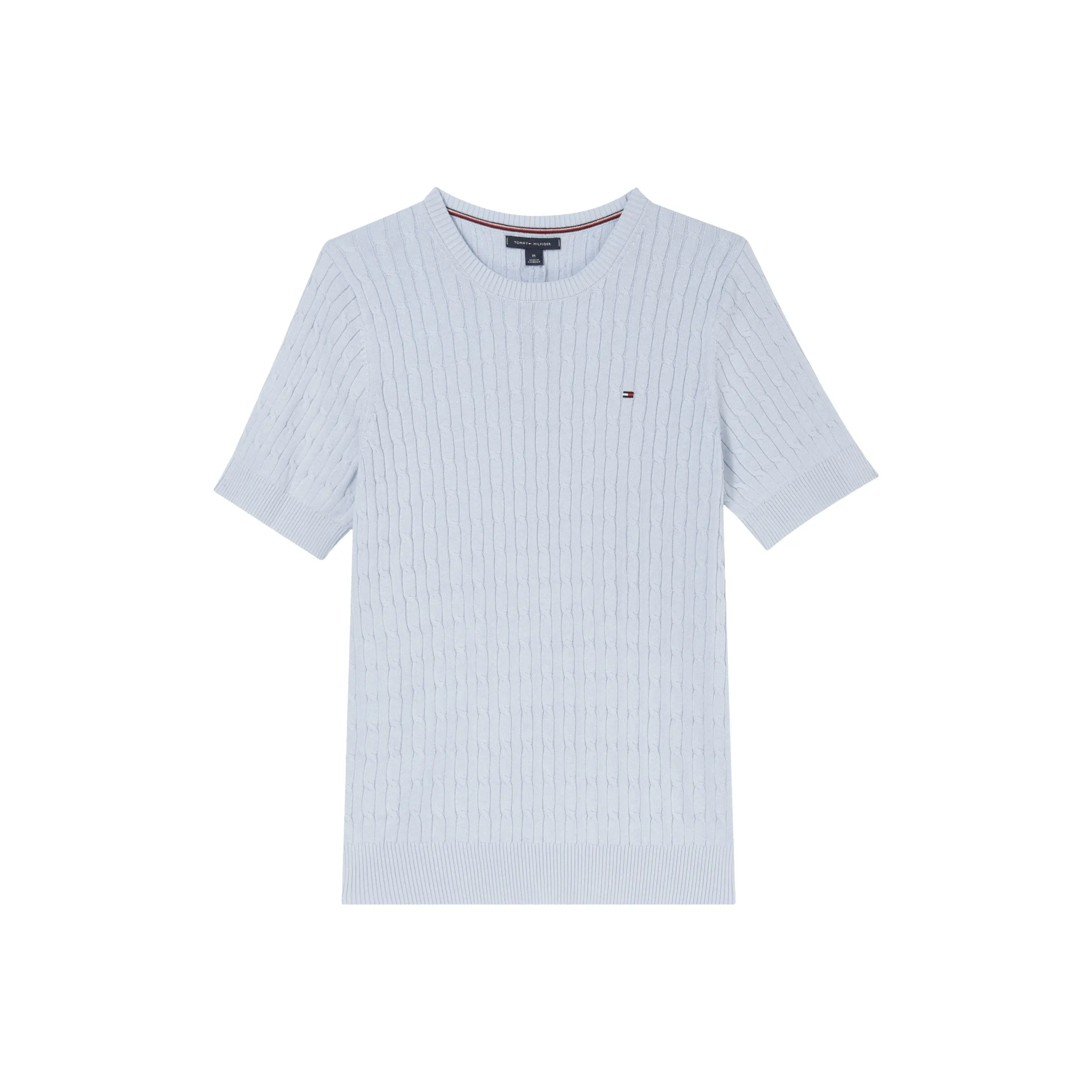 Tommy Hilfiger T-рубашка женская светло-синяя