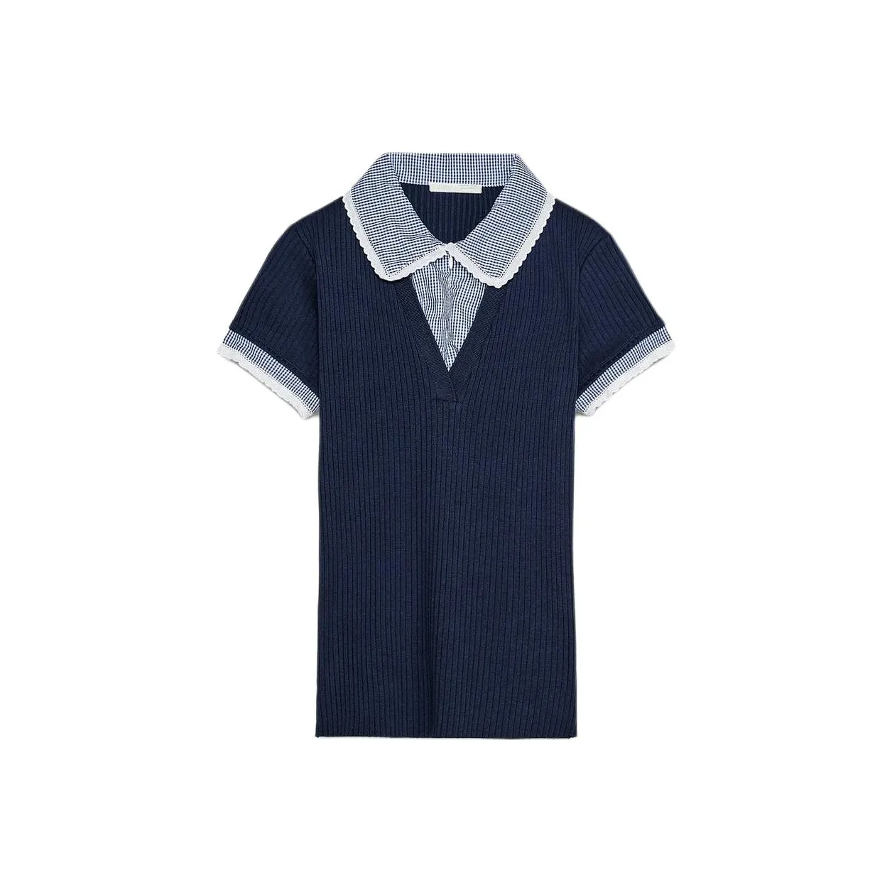 ZARA T Shirts Women's Sea Blue