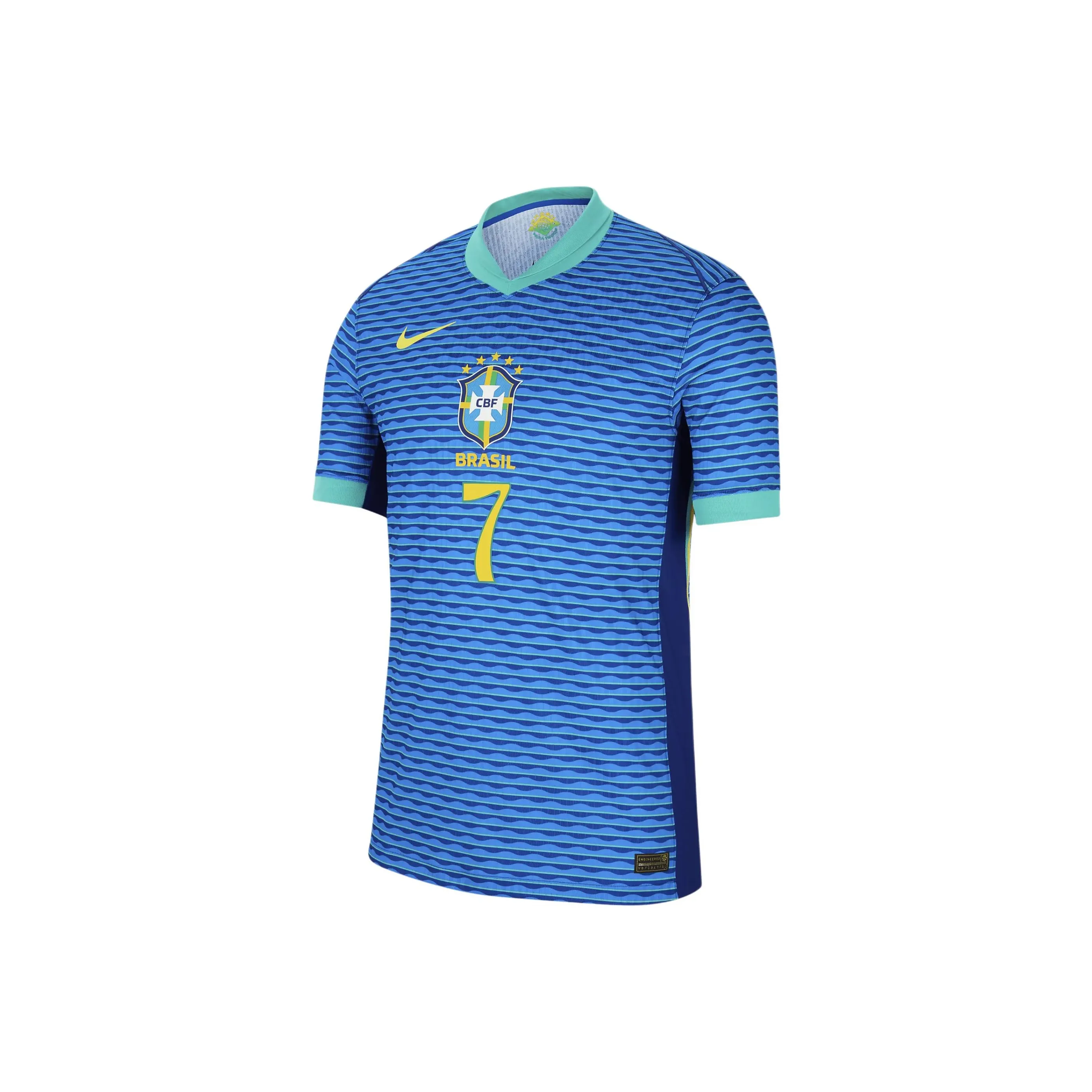 Nike Vini Jr. Brazil National Team 2024 Match Away Men's Nike Dri FIT Adv Soccer Jersey